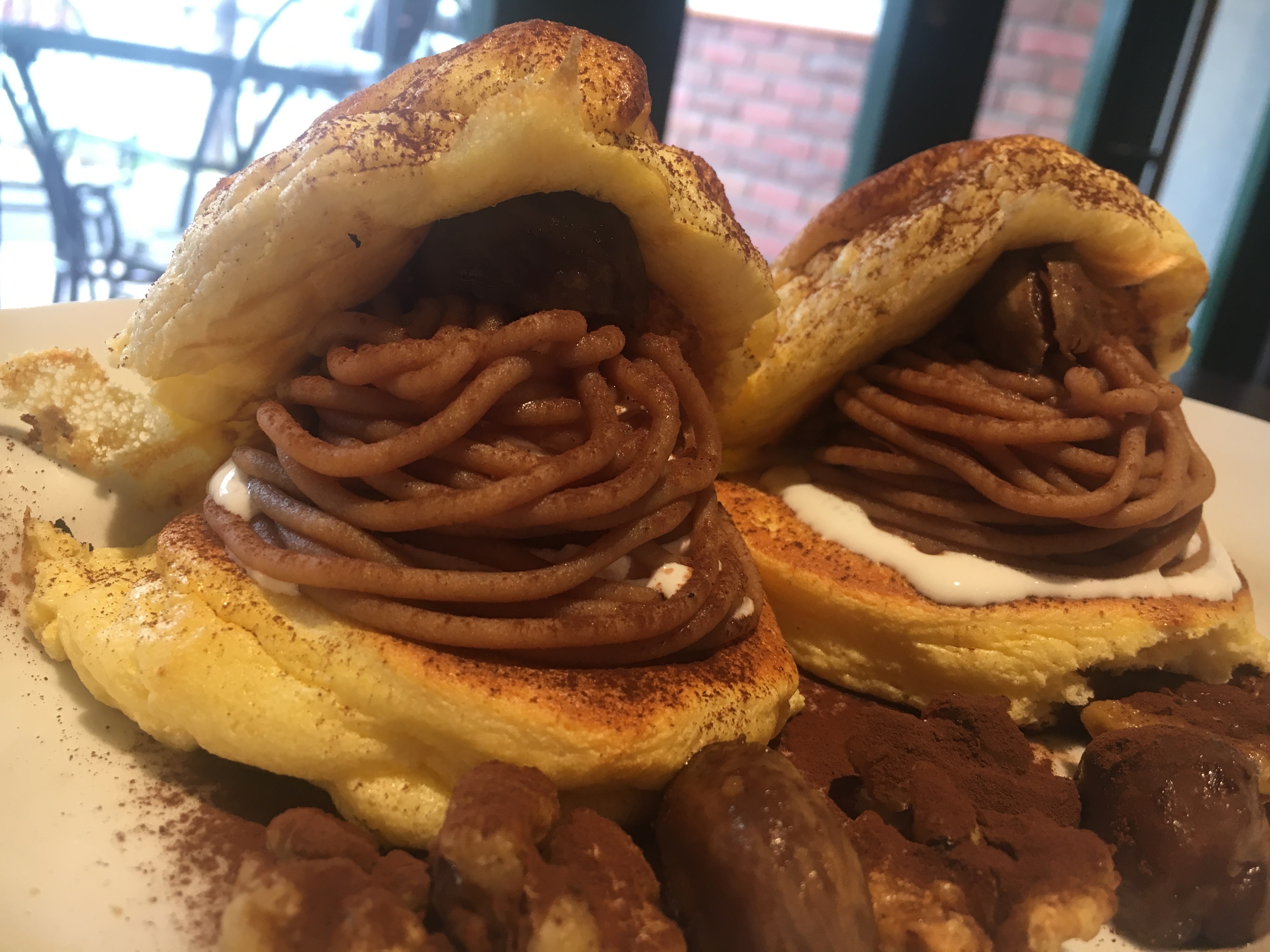 （名古屋・東区白壁）栗のパンケーキが絶品なシュバルカフェ