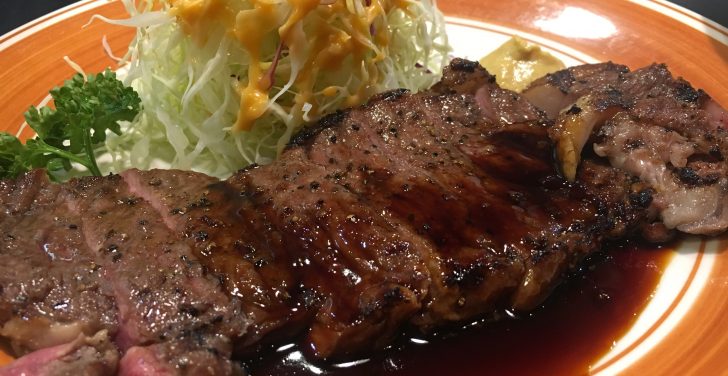 牛肉料理　炭焼きステーキ専門店　鎌田のステーキランチ