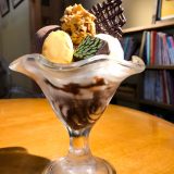 (名古屋中川区)チョコレートカフェクオレのチョコパフェはチョコ好きにはたまらない