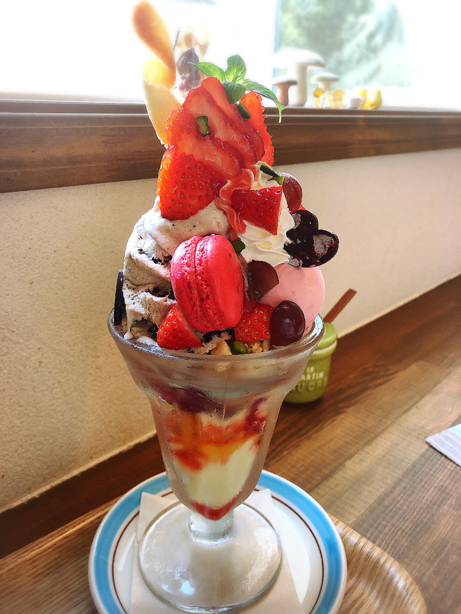 名古屋 中川区 パフェが超かわいい あおくまカフェ 名古屋グルメ ぱるとよ