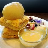 名古屋市千種区「ノワールブラン（Noir/Blanc）」の白桃パイが人気！