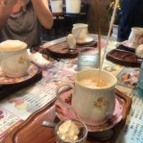 「喫茶店ツヅキ」の脚立で「天井落とし」。カフェオレのパフォーマンスが最高。名古屋中村区