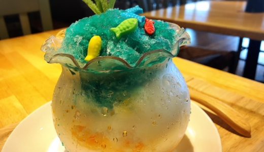 【閉店】金魚鉢かき氷が斬新！名古屋栄矢場町の「Cafe＆Dining aohana（カフェ＆ダイニング アオハナ ）」