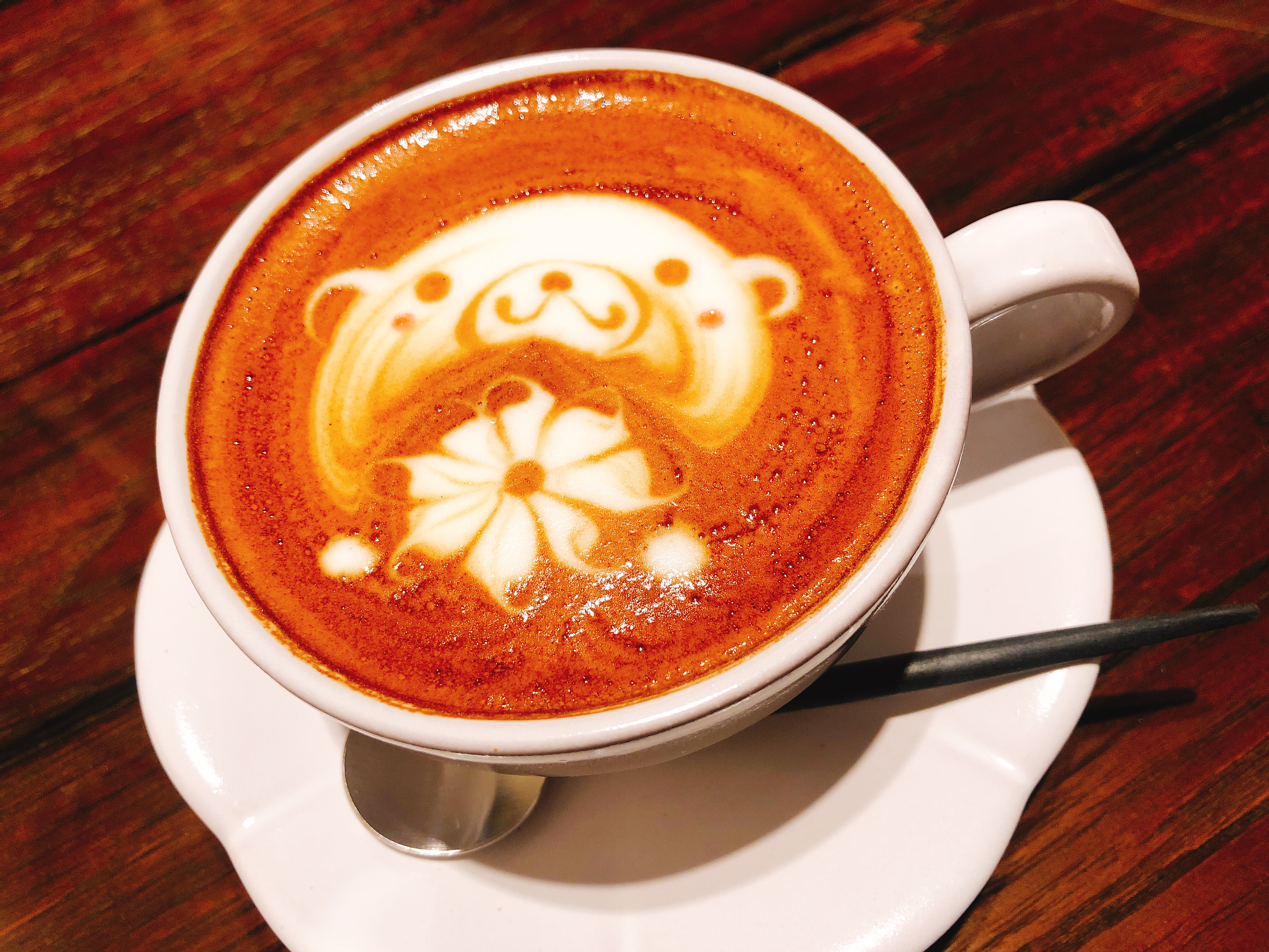 【閉店】Cala Rossa CAFFE（カーラロッサカフェ）のバリスタオススメ「ラテアート」が超かわいい。名古屋東区 | 名古屋グルメ ぱるとよ