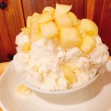 岡崎のかき氷専門店「六華亭（りっかてい）」の生桃のかき氷はめっちゃ美味しい！