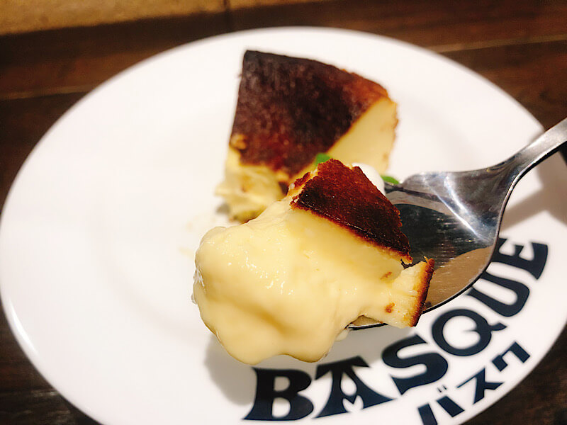 バルバスクのバスクチーズケーキ