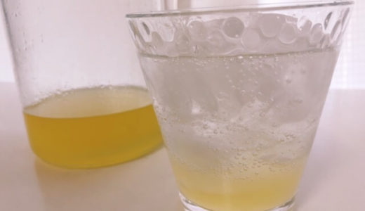 一番簡単！レモンスカッシュの作り方。レモンシロップの黄金比