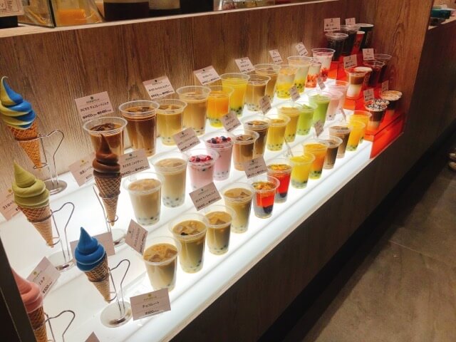 Awesome sweetsのメニュー