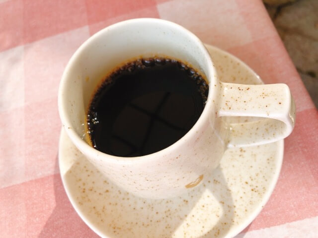 稲沢カフェタナカのコーヒー