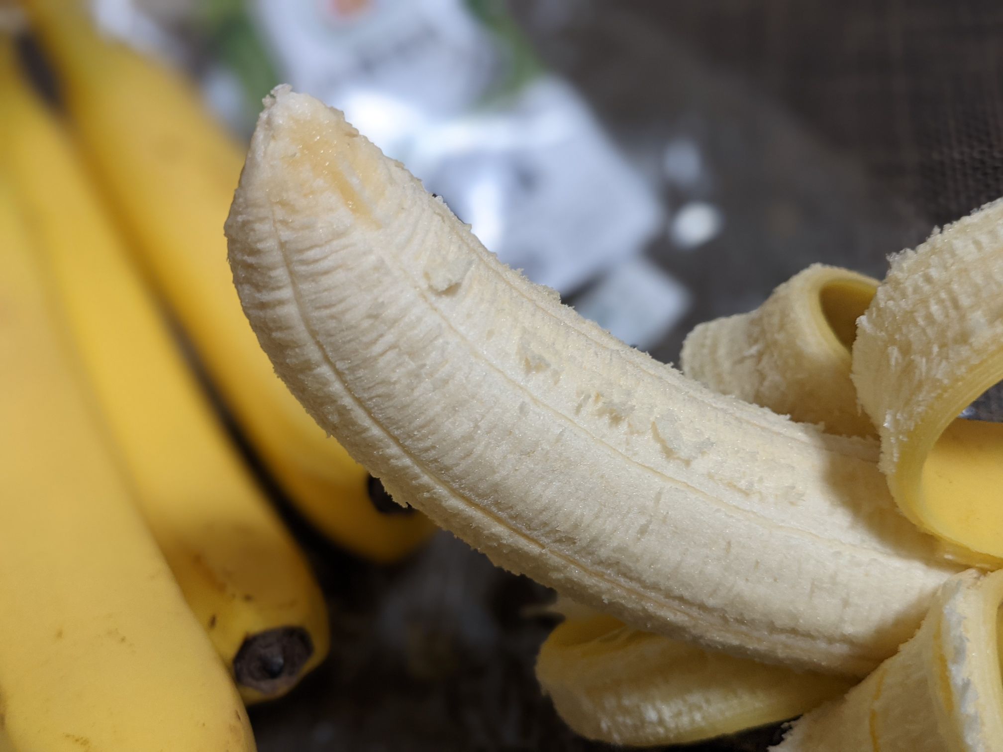 旬楽膳の有機バナナ